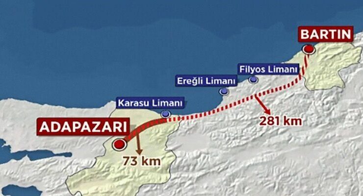 Karasu demiryolu projesi hayal oldu